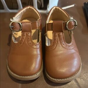 Classic Brown Kids Shoes